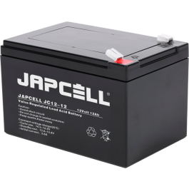 Japcell JC12-12 12V 12Ah AGM blybatteri