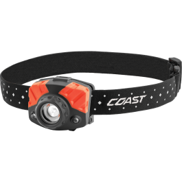 Coast FL65 pandelampe - sort / rød (415 lumen) - blisterpakning
