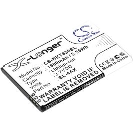 Batteri til bl.a. Nokia 6300 4G / 8000 4G