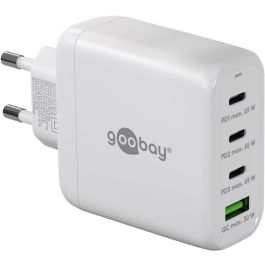 Goobay USB-C PD Multiport Hurtigoplader 68W hvid