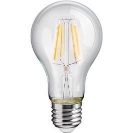E27 LED glødepære 4W (470lm), 2700K, Varm hvid