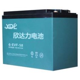 Batteri til kabinescooter 6-EVF-58 12V / 58Ah
