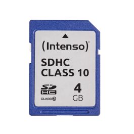 Intenso 4GB SD Hukommelseskort Class 10
