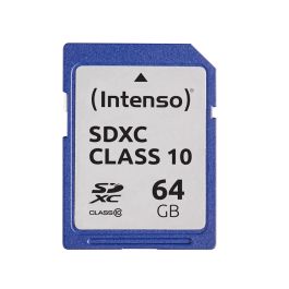 Intenso 64GB SD Hukommelseskort Class 10