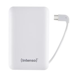 Intenso Powerbank XC10000 10.000 mAh USB-A/USB-C. Integreret USB-C kabel