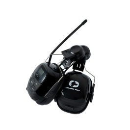 WOLF Helmet PRO genopladeligt høreværn SNR 29, Bluetooth/DAB+, 20 t drift
