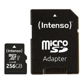 Intenso 256 GB Micro SD Hukommelseskort Incl. adapter Class 10, U1