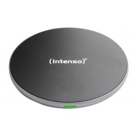 Intenso Trådløs Oplader QI 15W Sort, Aluminium inkl. USB-C Kabel og 20W Hurtigoplader (PD 3.0/QC 4.0)