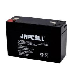 Japcell JC4-3.5 - 4V 3,5Ah blybatteri