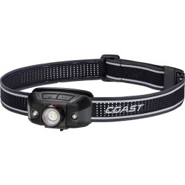 Coast FLX40R Genopladelig pandelampe med tre-farvet lys 800 lumen