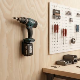 Batteri- & værktøjsholder / Wall-mount til Makita 14,4 & 18V slide batterier