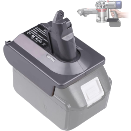 Batteri-adapter fra Makita 18V til Dyson V6