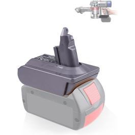 Batteri-adapter fra Bosch 18V til Dyson V6