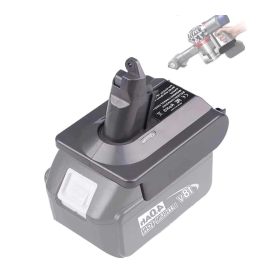 Batteri-adapter fra Makita 18V til Dyson V6, V7 og V8