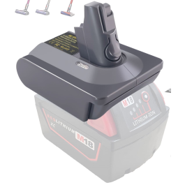 Batteri-adapter fra Milwaukee 18V til Dyson V7 V8