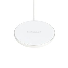 Intenso Trådløs MagSafe kompatibel oplader QI 15W inkl. USB-C kabel og 30W PD/QC Hurtigoplader. Hvid