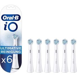 Oral-b IO Ultimate Clean Tandbørstehoveder 6 stk (hvid)