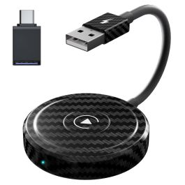 Trådløs Apple CarPlay adapter - Sort