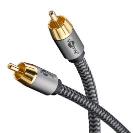 Goobay Subwoofer kabel 5m stofbeklædt