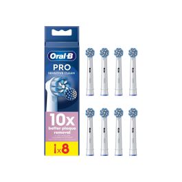 Oral-b Pro Sensitive Clean Tandbørstehoveder 8 stk - Hvid