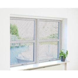 Universal insektnet / myggenet til vindue med velcro - Justerbar op til 130 x 150 cm