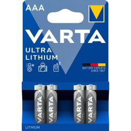 Varta Ultra Lithium AAA Batterier 4 stk.