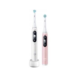 Oral-b iO Series 6 DUO El-tandbørste - Hvid/Pink