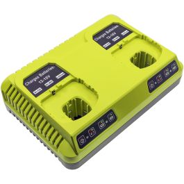 Batterilader til 2 Stk. Ryobi