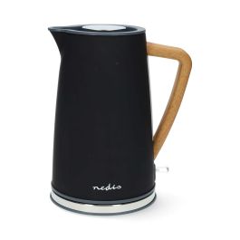 Nedis Elkedel 1.7 l - Drejelig 360 grader/Skjult varmeelement - Nordic design