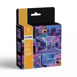 LED lysstrip med Bluetooth og remote - 10 meter