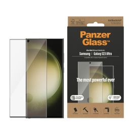 PanzerGlass Screen Protector Samsung Galaxy S23 Ultra | Ultra-Wide Fit w. EasyAligner