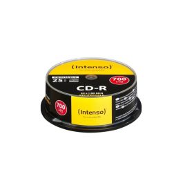 Intenso CD-R 700MB/80 Min. 52x Speed - 25 stk. På spindel (Printbar)