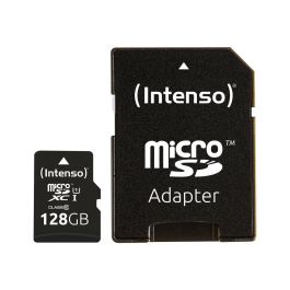 Intenso 128 GB Micro SD Hukommelseskort Incl. Adapter Class 10, U1