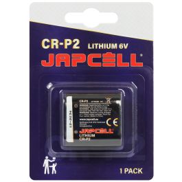 Japcell CR-P2 6V batteri til bl.a. berøringsfri armaturer 1 Stk.