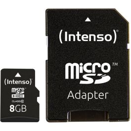 Intenso 8GB Micro SD Klasse 10 Hukommelseskort inkl. adapter