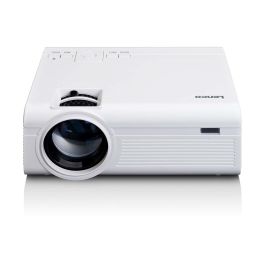 Lenco LCD-projektor m/ høj opløsning, understøtter Full HD 1080P-indhold, Hvid