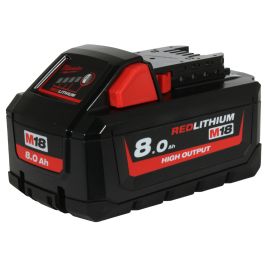 Milwaukee M18, 18V, 8,0Ah Batteri