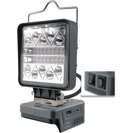 LED arbejdslampe 800-1800 lumen til Dewalt 18V batteri