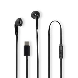 Nedis kablede in-ear høretelefoner med USB-C - Sort