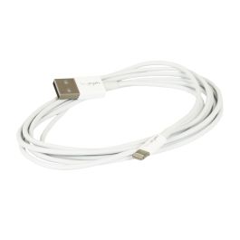Leki USB-A 2.0 til Lightning lade- og datakabel 1m, hvid