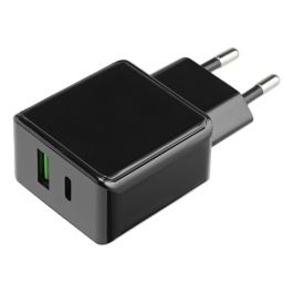 Leki Pro Multiport lader 20W (1xUSB/1xUSB-C) Sort