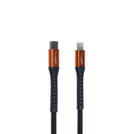 Leki Pro USB-C 2.0 til Lightning lade- og datakabel, sort, 1m