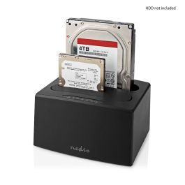 Nedis harddisk dockingstation til 2,5" og 3,5" (USB 3.2 Gen. 1)