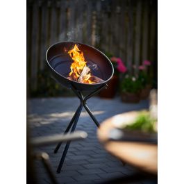 Bålsted m/ drejbar skål - Ø57 cm