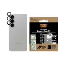 PanzerGlass Hoops Kameralinsebeskytter til Samsung Galaxy S25 | Sort