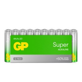 GP Super Alkaline AAA/LR03 alkaline batterier – 20 stk.