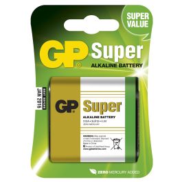 GP Super Alkaline 4,5V 312A / 3LR12 batteri - 1 stk.
