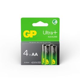 GP Ultra Plus AA/LR06 alkaline batterier – 4 stk.