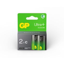 GP Ultra Plus C/LR14 alkaline batterier – 2 stk.