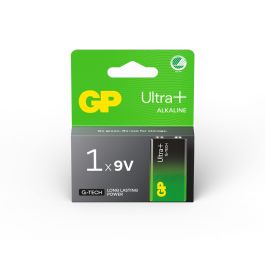 GP Ultra Plus E/9V/6LR61 alkaline batteri – 1 stk.